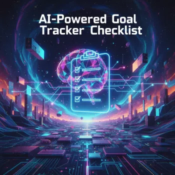 AI Goal Tracker Checklist: Daily Actions + Weekly Resets
